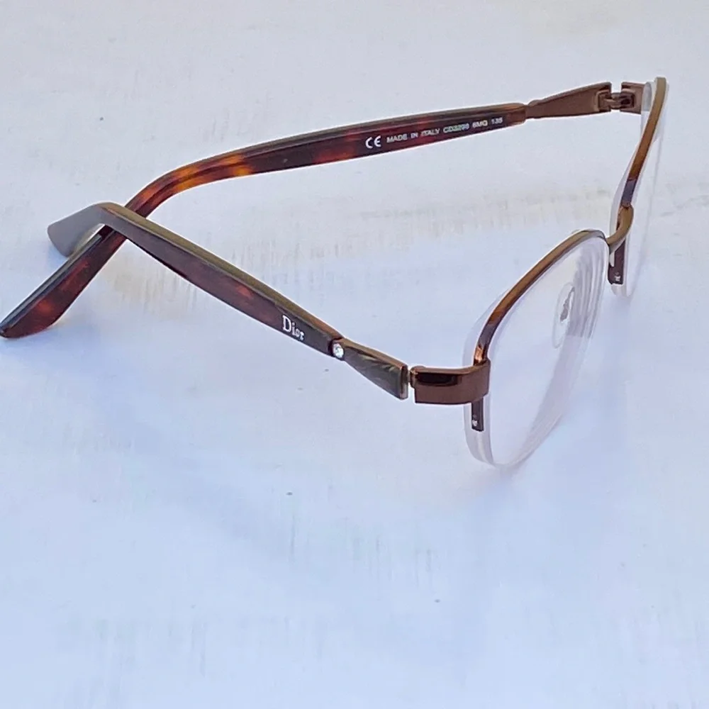 Christian Dior frame eye glasses 🤓 made in Italy - Picture 6 of 16